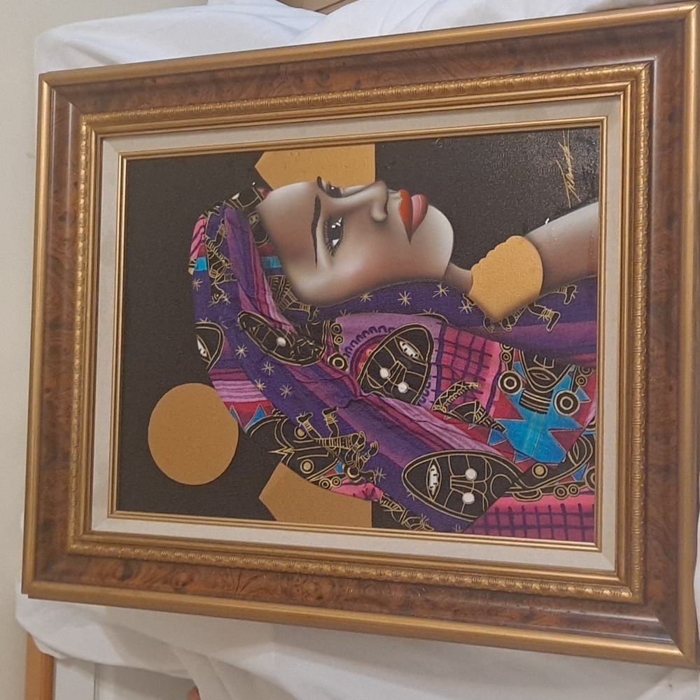 3-D Art - Oil Paint & Cloth - New